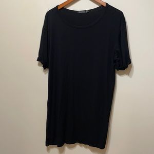 Black tshirt dress